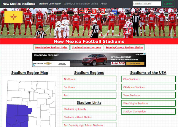 New Mexico Stadiums